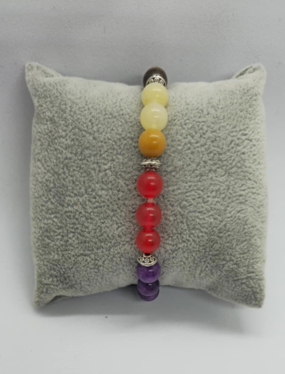 7 Main Chakra (Triple Crystal) Bracelet