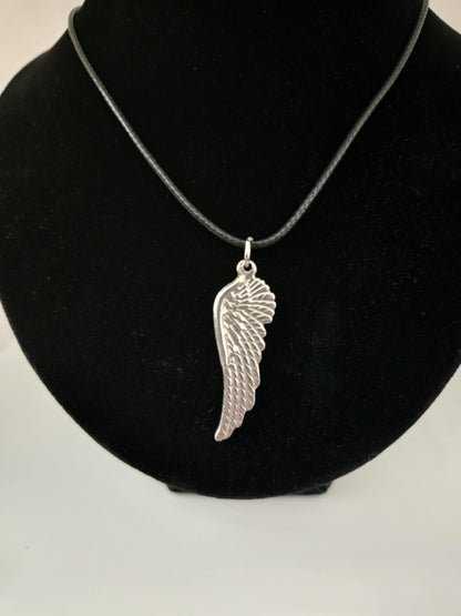 Guardian Angel Wing Pendant & Necklace
