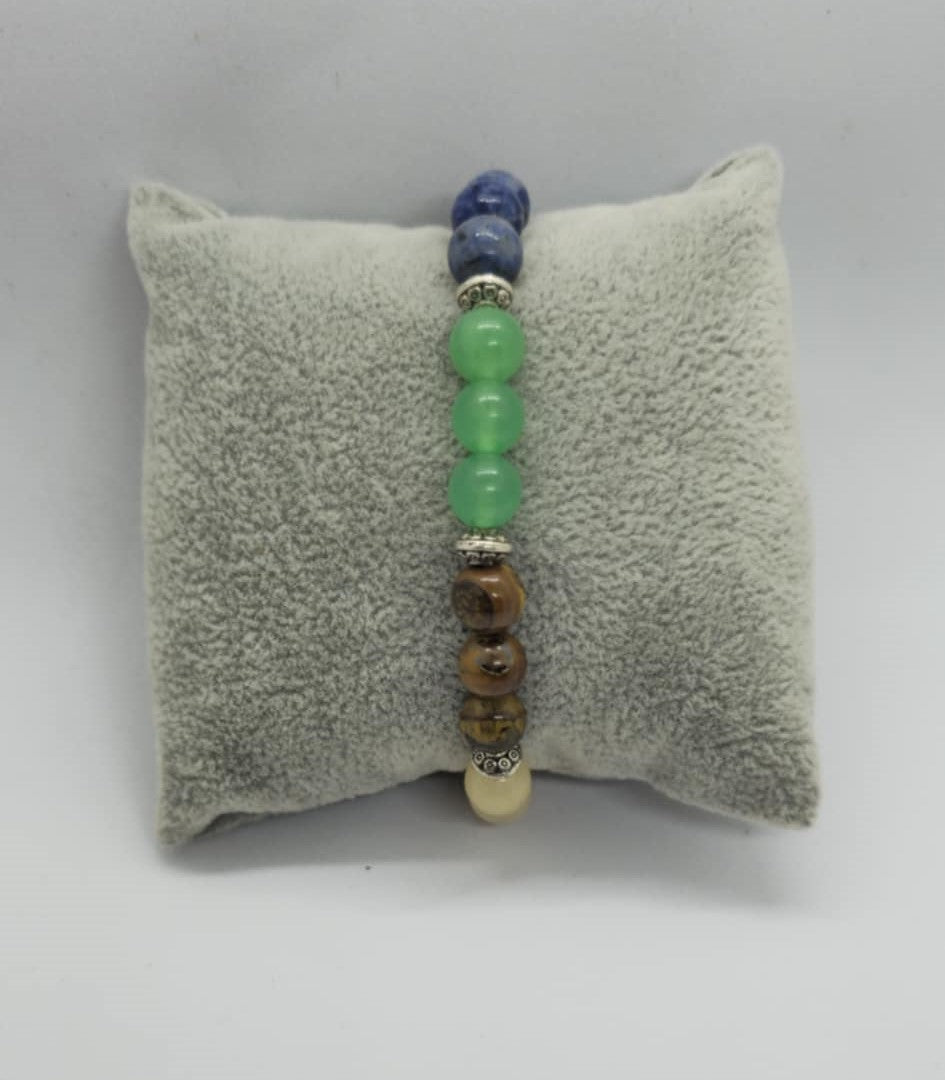 7 Main Chakra (Triple Crystal) Bracelet