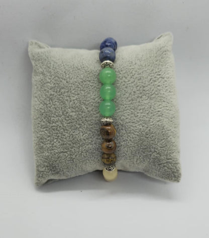 7 Main Chakra (Triple Crystal) Bracelet