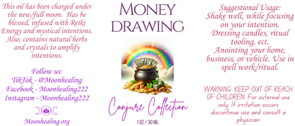 Money Drawing Conjuring Oil