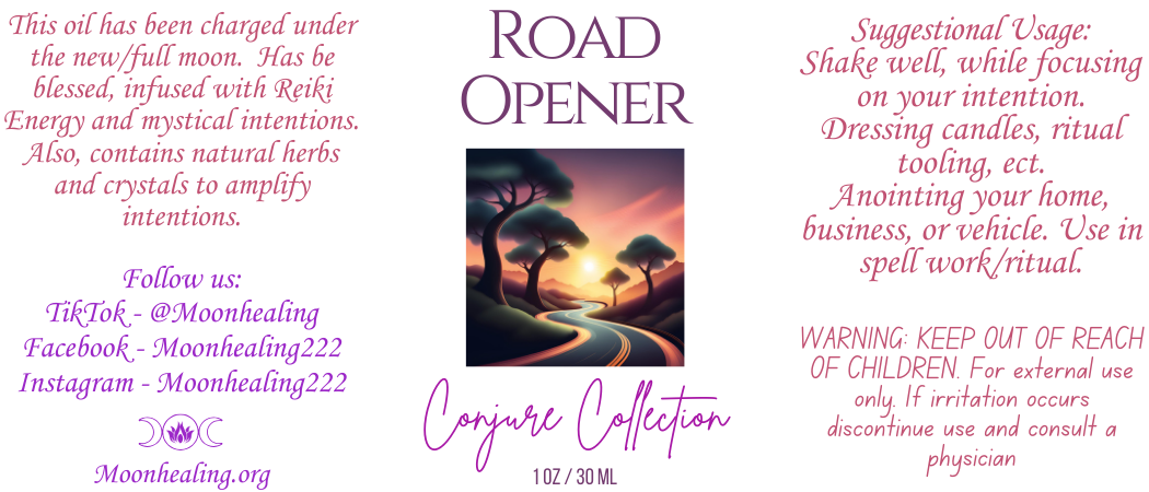 Road Opener Conjuring Oil