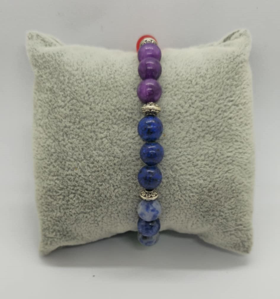 7 Main Chakra (Triple Crystal) Bracelet